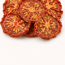 Solar nanodry tomato slices.